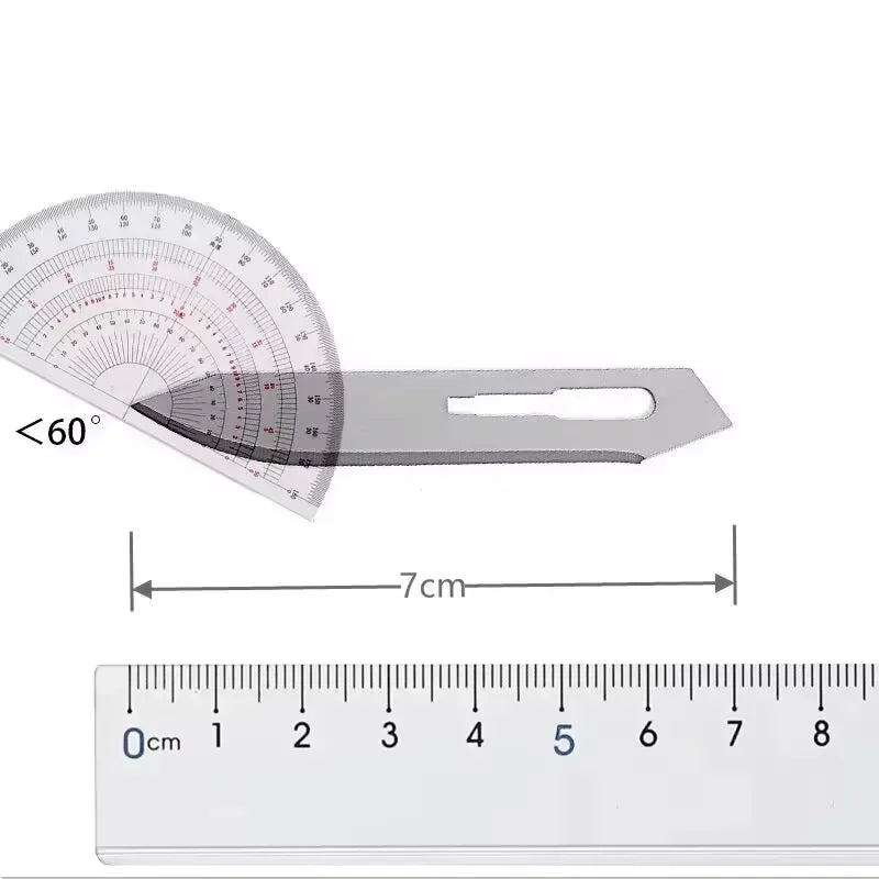 Stainless Steel Folding Utility Knife with Pocket Clip