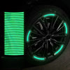 Reflective Car Wheel Decorative Stickers — 20 Pack