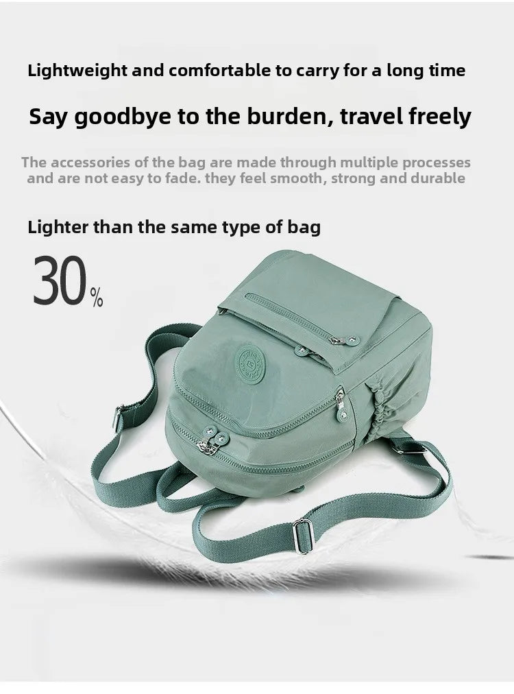 Durable Nylon Backpack for Daily Use