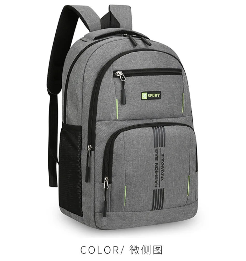 Versatile Commuter Backpack for Men – Lightweight with 15" Laptop Compartment