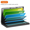 Minimalist Metal RFID-Blocking Card Wallet