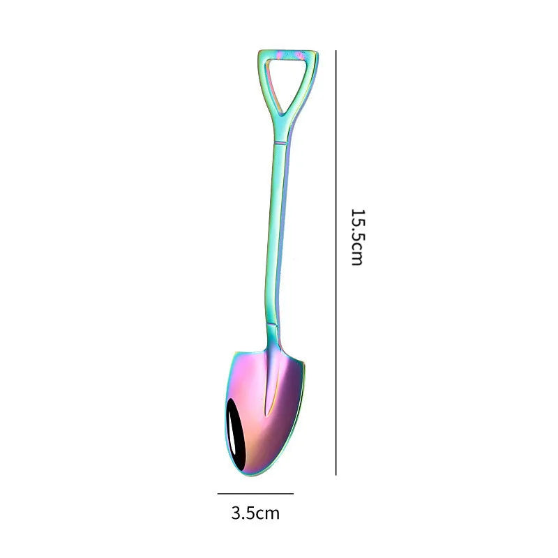 Cuillère à Dessert et à Café en Acier Inoxydable
