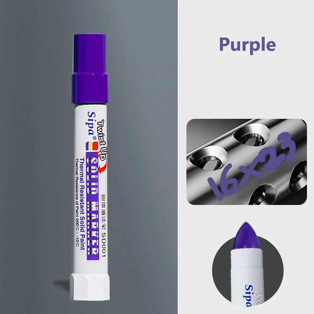 High-Temperature Resistant Solid Paint Marker Pen
