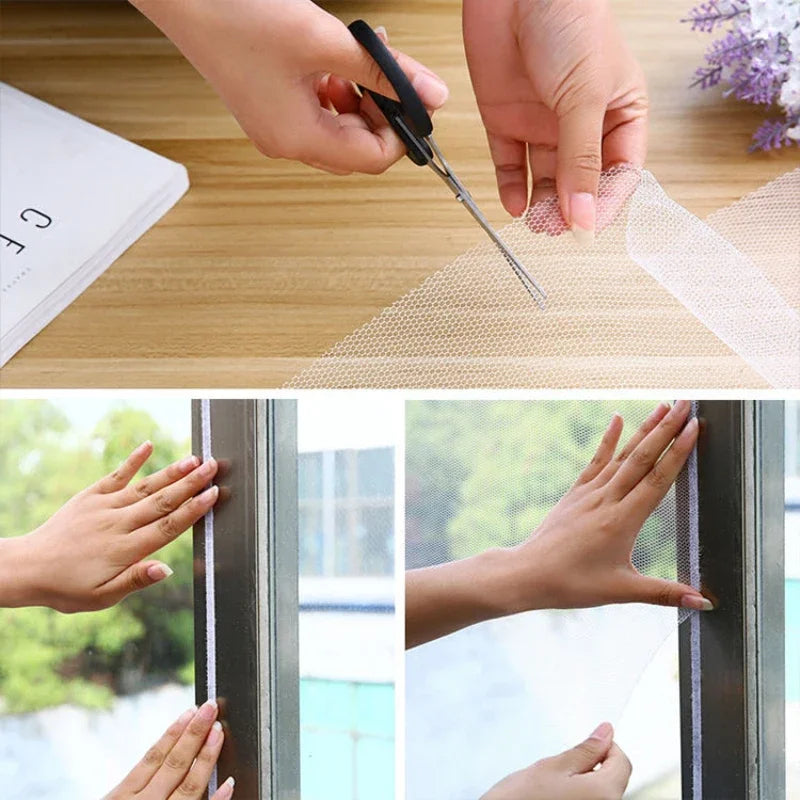 Self-Adhesive Window Screen Mesh
