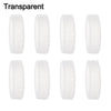 Silent Silicone Luggage Wheel Protectors (8-Pack)