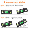 Digital Magnetic Inclinometer with Backlit LCD Display
