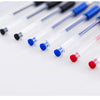 Smooth 0.5mm Gel Pen Set with Refills (Black, Blue, Red)