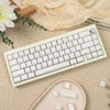 Crystal Clear Jelly Keycaps with Side-Printed Legends for Mechanical Keyboards