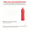 Custom Engraved Insulated Stainless Steel Water Bottle with Straw