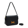 Korean Retro Square Crossbody Bag for Women – Compact Commuter Shoulder Bag