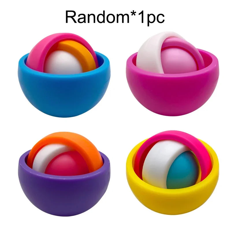 3D Rotation Fidget Ball Sensory Spinner