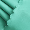 Round Solid Color Polyester Tablecloth for Weddings, Parties & Dining