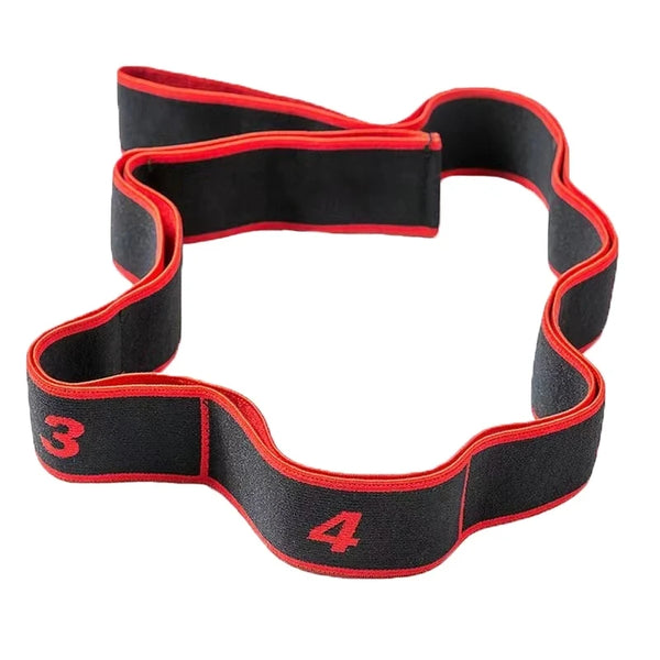 8-Loop Yoga Stretch Strap for Flexibility & Mobility