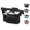 Universal Stroller Organizer with Insulated Cup Holders and Detachable Phone Bag