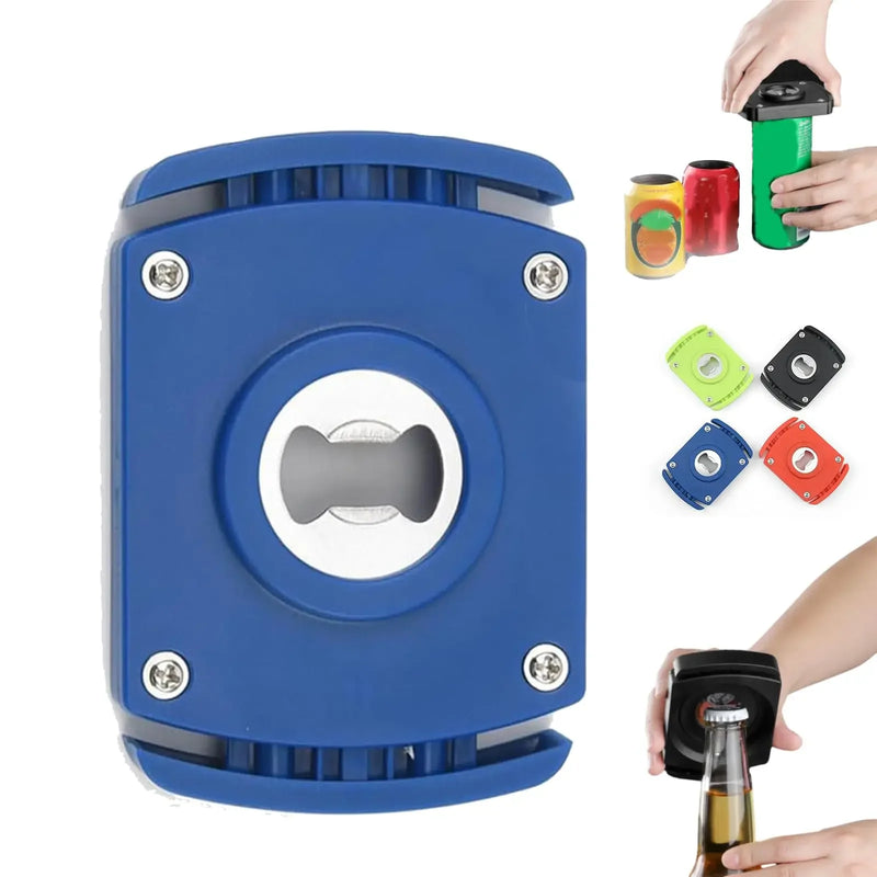 Safe-Edge Manual Can Opener with Stainless Steel Blade