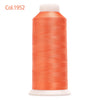 80-Color Polyester Embroidery Thread Set with Large 4000m Spools