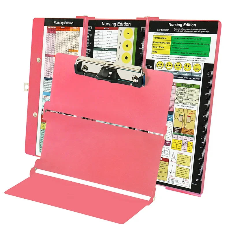 Foldable Aluminum Alloy Clipboard with Storage