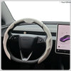 Perforated Leather Car Steering Wheel Cover