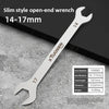 Ultra-Thin Dual-End Open Wrench for Tight Spaces