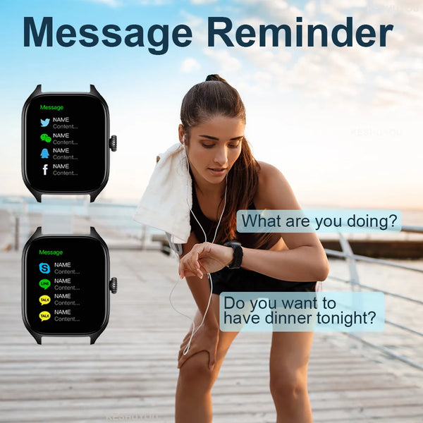 Smart Fitness and Communication Watch