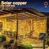 Solar LED Kupferdraht Vorhanglichter