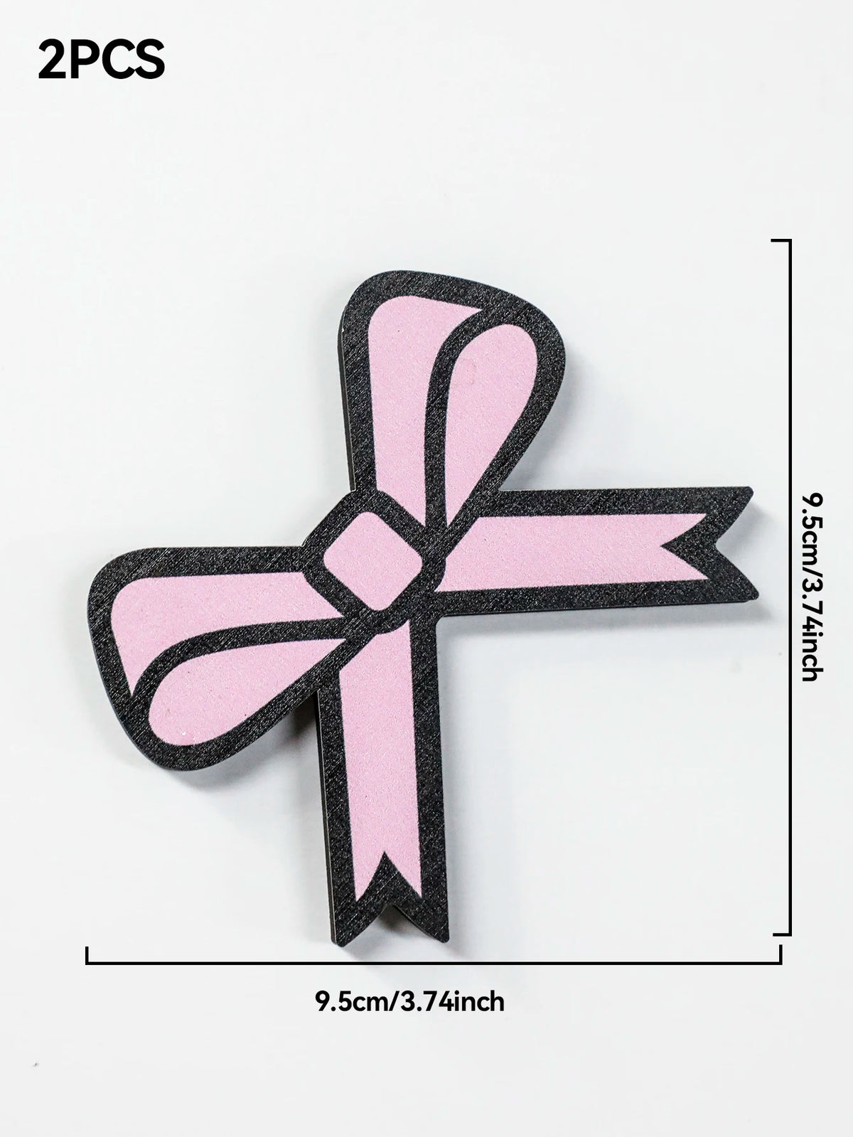 Kawaii Pink Bow Cat Ear Monitor Decor