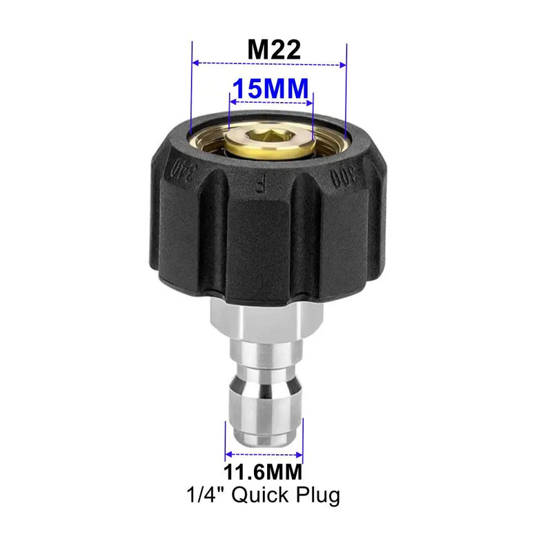 Brass Pressure Washer Quick Connect Adapter