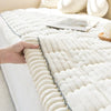 Soft Corduroy Sofa Cushion Cover with Non-Slip Backing