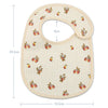Soft Cotton Baby Bibs with Waterproof Backing – Set of 2