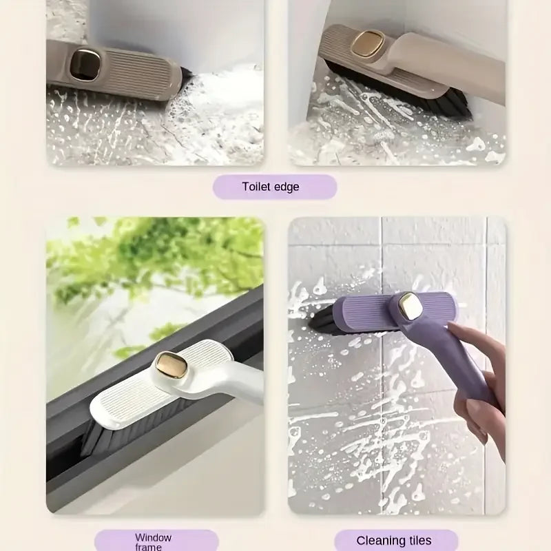 360° Rotating Multi-Purpose Cleaning Brush with Scraper