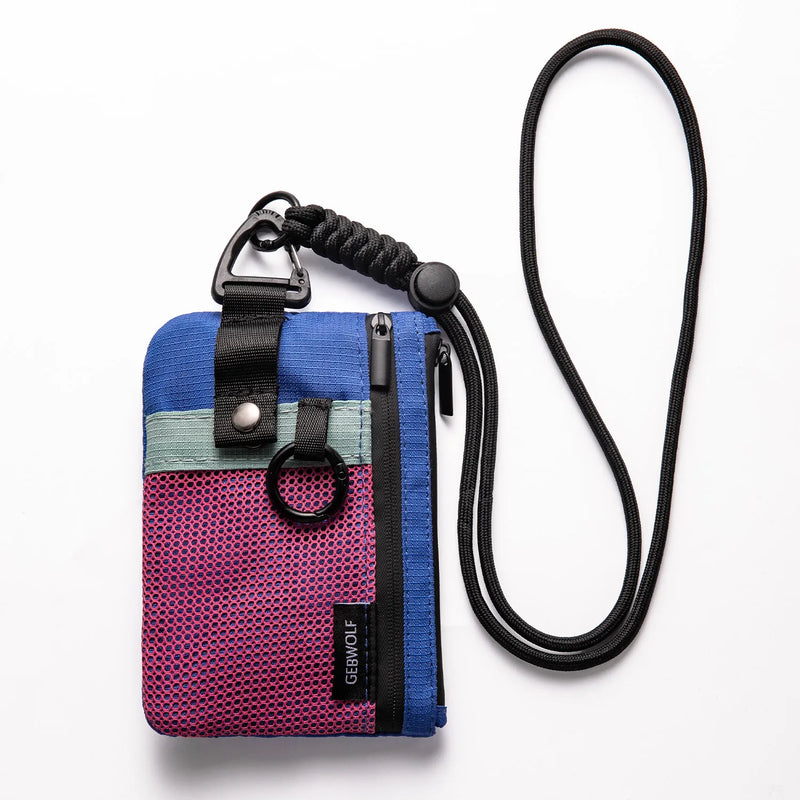 Cartera Minimalista de Nylon con Protección RFID y Ventana para Identificación