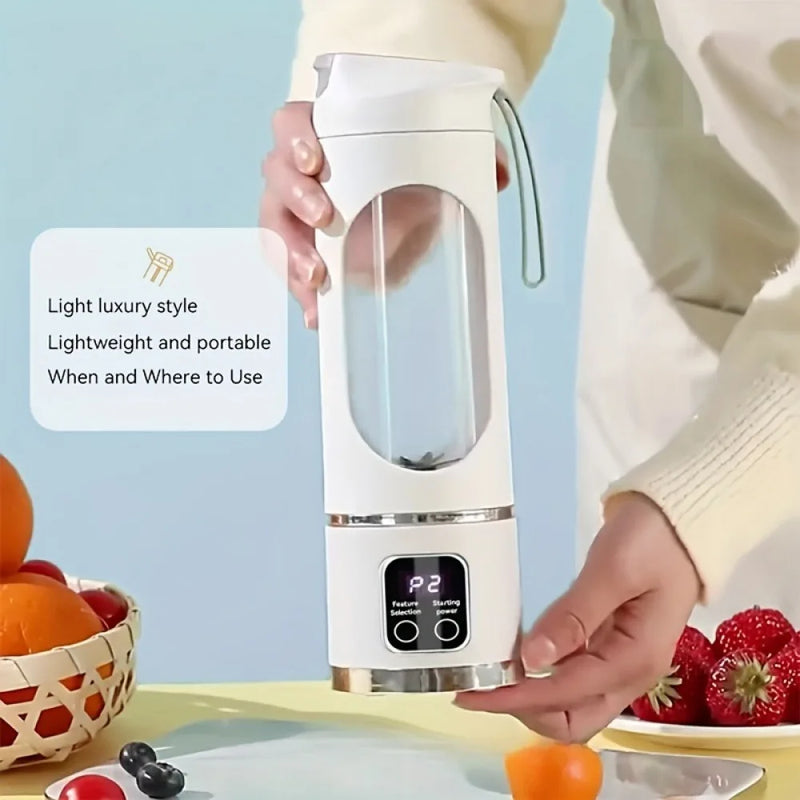 Portable USB Rechargeable Mini Blender with Digital Display