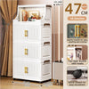 Foldable Double-Door Storage Cabinet