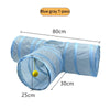 Foldable S-Shaped Cat Play Tunnel