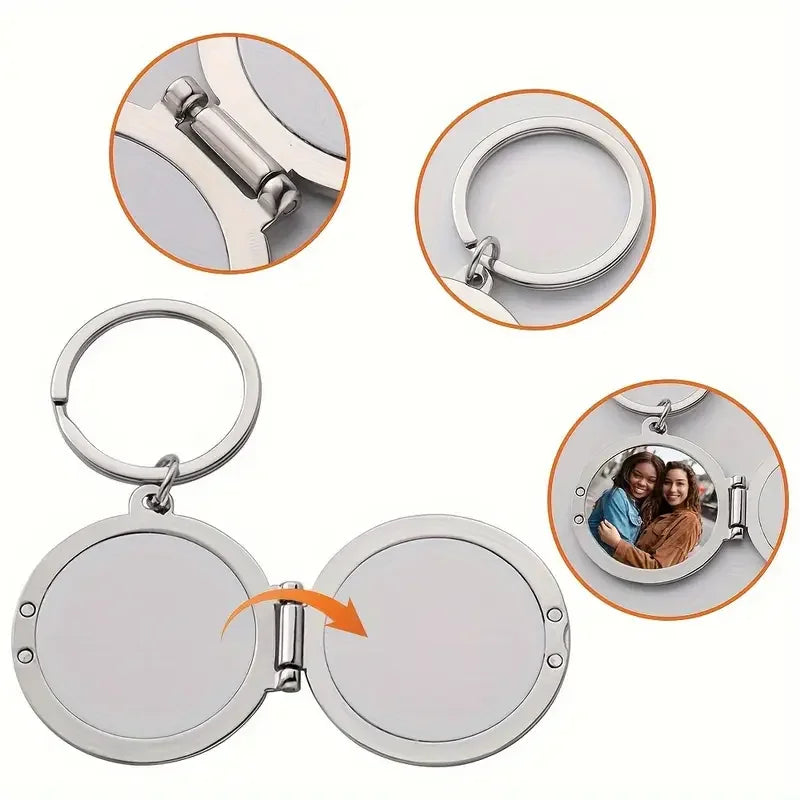 Custom Double-Sided Metal Keychain