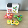 Suction Cup Spinning Bath Toys for Babies (Set of 3)