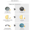 316L Stainless Steel Curb Chain Necklace for Women