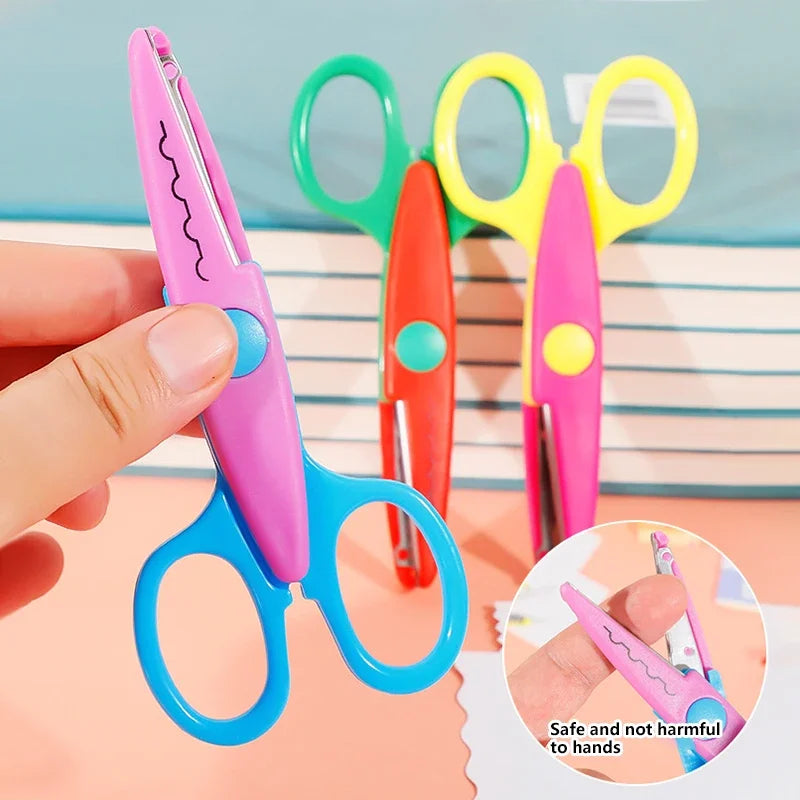 Decorative Wavy Pattern Scissors for Paper Crafts