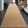 Minimalist Faux Sisal Jute Rug with Anti-Slip Backing