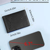 RFID Blocking Ultra-Thin Bifold Wallet with ID Windows