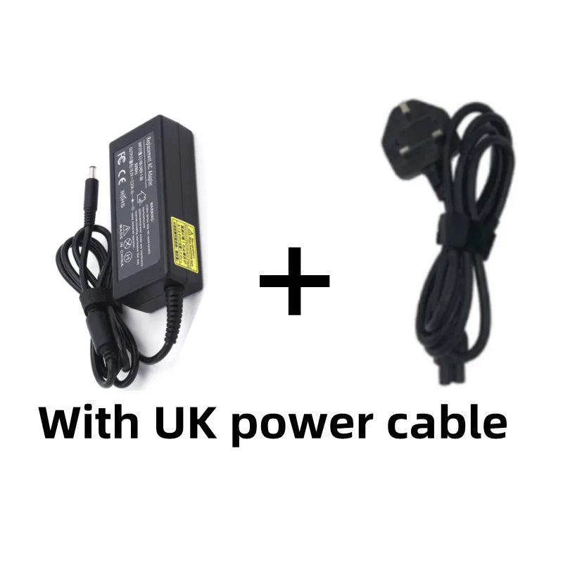 45W Dell Laptop Charger with 4.5mm x 3.0mm Tip
