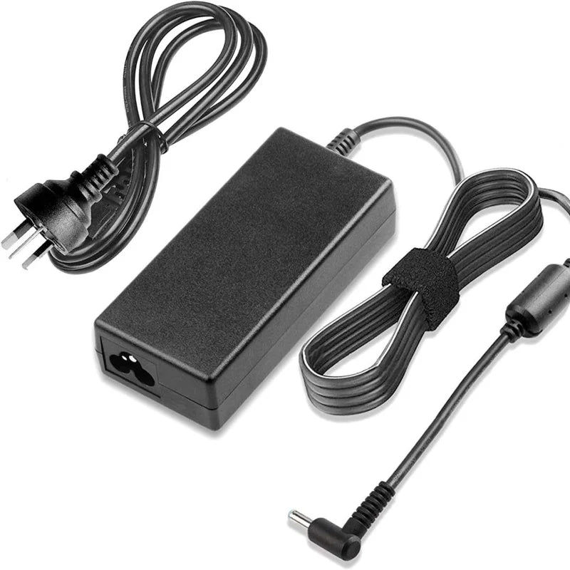 65W HP Laptop Charger with 4.5mm Blue Tip Connector