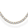 Simulated Diamond Tennis Necklace