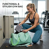 Crocodile Grain Large Capacity Travel Duffle Bag