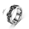 Gear-Chain Rotating Anxiety Ring
