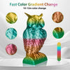 Silk Rainbow PLA Filament - Color Gradient