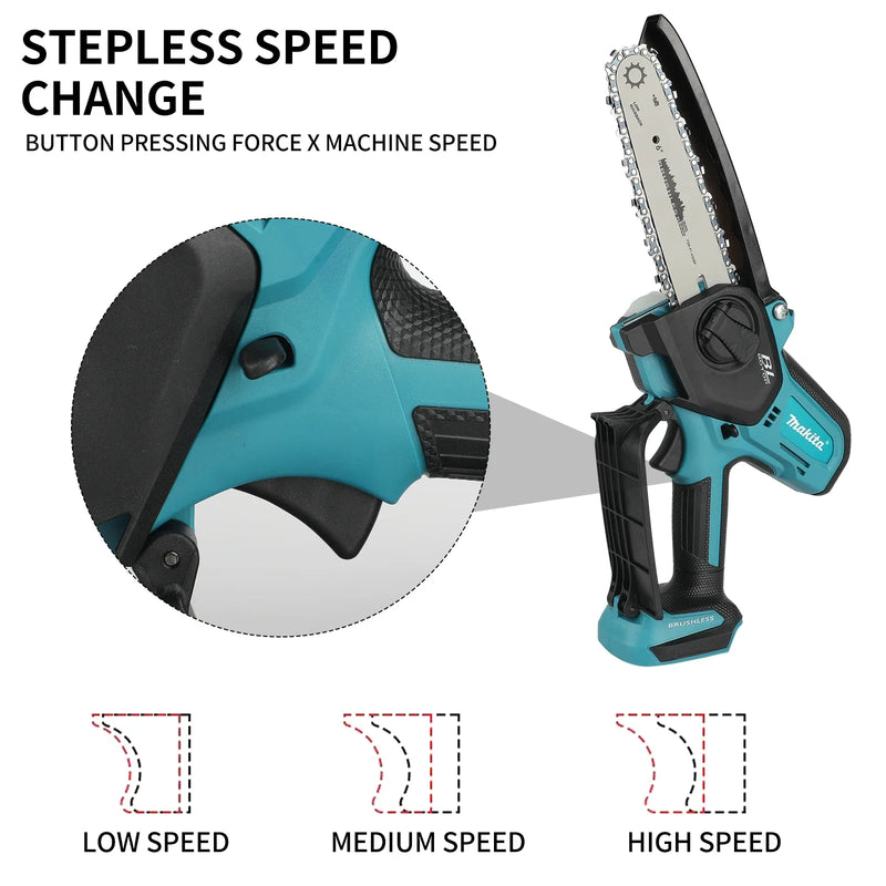 Compact 6-Inch Cordless Mini Chainsaw