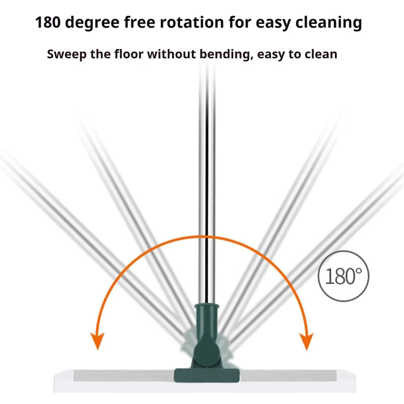 Heavy-Duty Floor Squeegee with Aluminum Handle