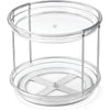 Two-Tier Rotating Spice & Condiment Organizer