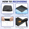 Acoustic Foam Wedge Panels for Soundproofing & Studio Treatment (48-Pack)
